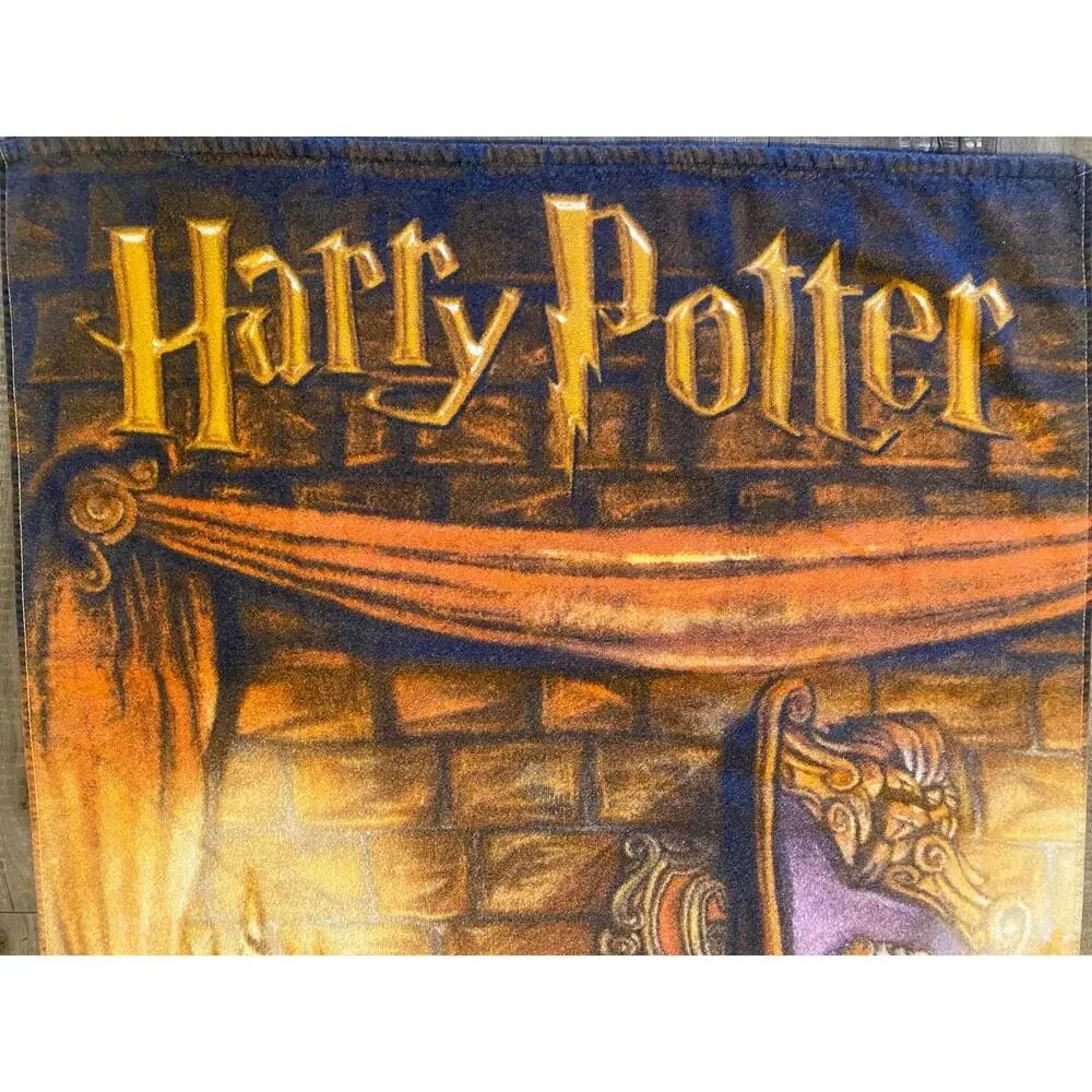 Vintage 2000 Harry Potter Mirror of Erised Bath Beach Towel Warner Bros 28x54